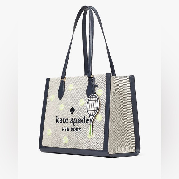 NWT Kate Spade Ellie Grand Slam Large Tote - Picture 3 of 6